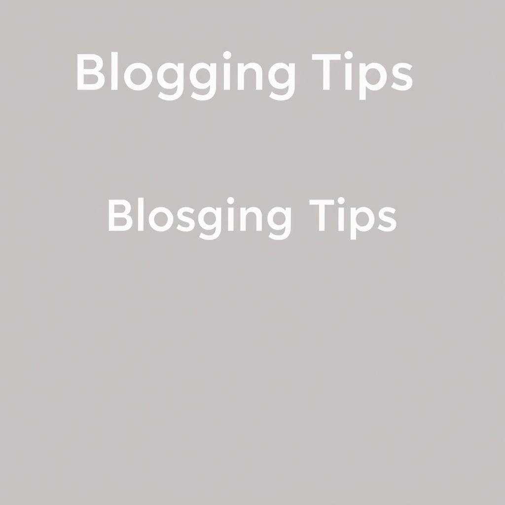 Blogging Tips image