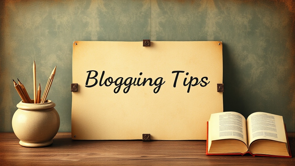Blogging Tips image
