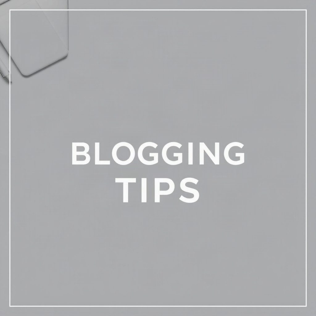 Blogging Tips image